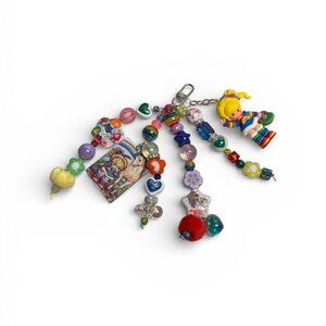Rainbow Bright with Basket Bag Charm